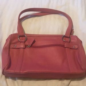 Charter Club Pretty in Pink hand bag like new